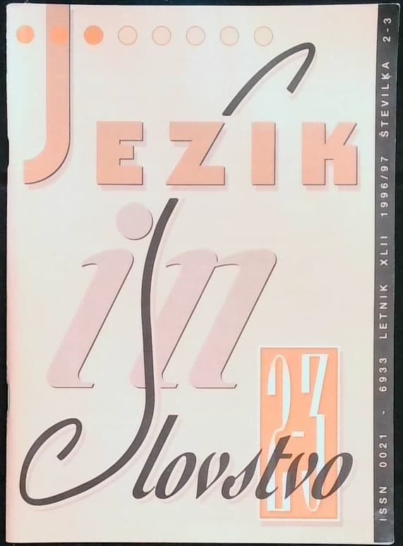 Jezik in slovstvo 2-3