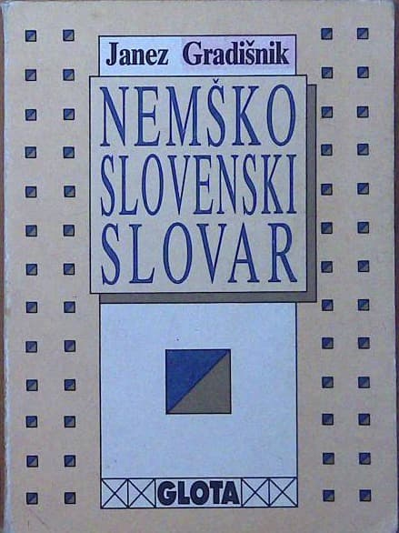 Nemško - slovenski  slovar