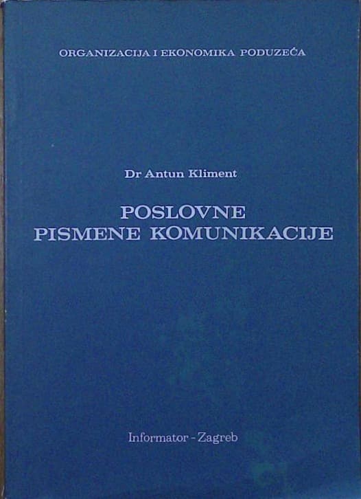 Poslovne pismene komunikacije