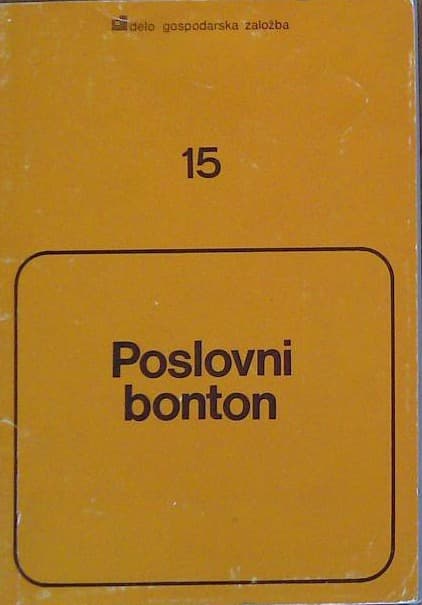 Poslovni bonton