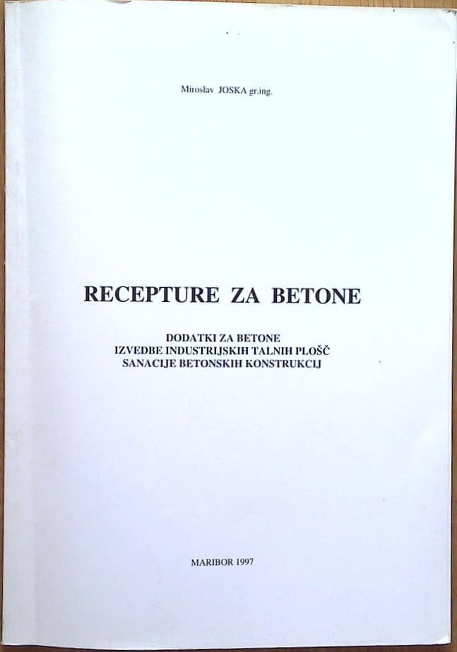 Recepture za betone