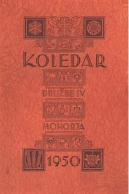 Koledar družbe sv Mohorja za leto 1950