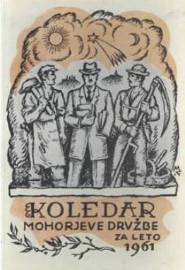 Koledar družbe sv Mohorja za leto 1961