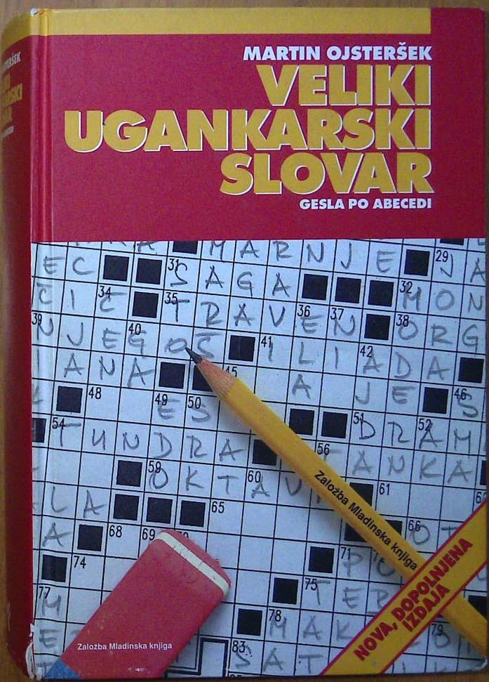 Veliki ugankarski slovar - Gesla po abecedi